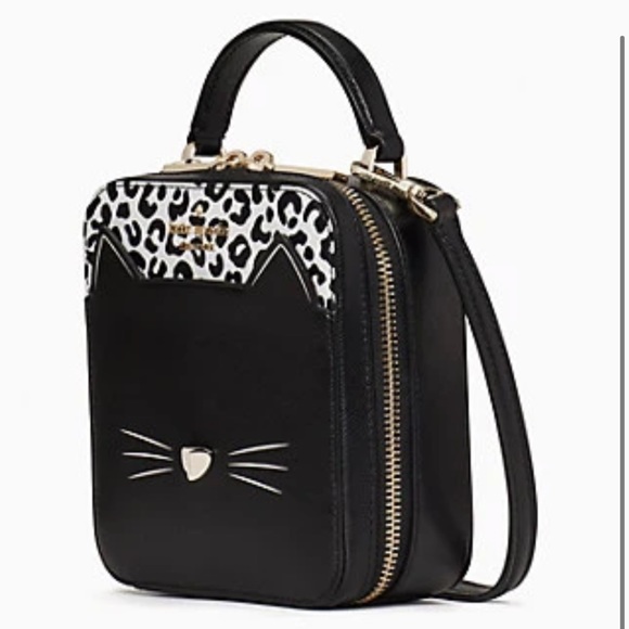 Kate Spade meow cat daisy crossbody purse - Picture 8 of 16